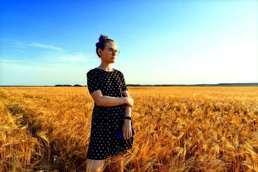 Lightroom-edited portrait photo